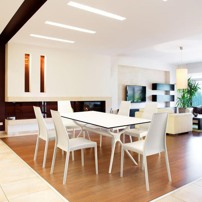 Rectangle Table, White, Belen Kox