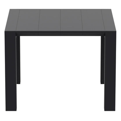 Vegas Dining Table 39 inch to 55 inch Extendable Table Black
