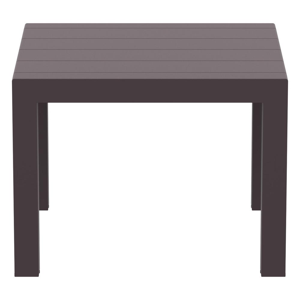 Vegas Dining Table 39 inch to 55 inch Extendable Table Wicker Brown