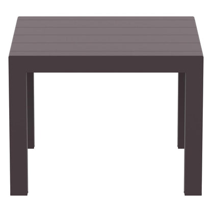 Vegas Dining Table 39 inch to 55 inch Extendable Table Wicker Brown