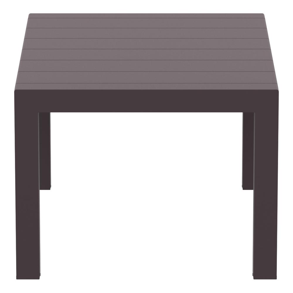Vegas Dining Table 39 inch to 55 inch Extendable Table Wicker Brown