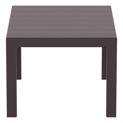 Vegas Dining Table 39 inch to 55 inch Extendable Table Wicker Brown