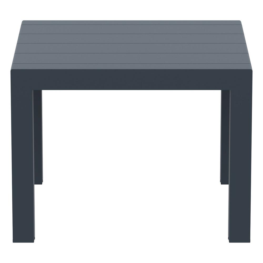 Vegas Dining Table 39 inch to 55 inch Extendable Table Wicker Dark Gray