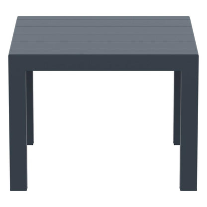Vegas Dining Table 39 inch to 55 inch Extendable Table Wicker Dark Gray