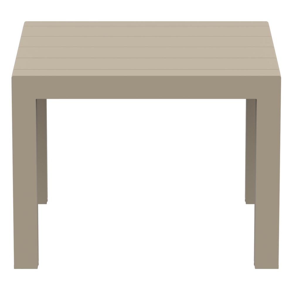 Vegas Dining Table 39 inch to 55 inch Extendable Table Taupe