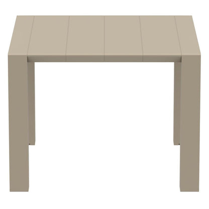 Vegas Dining Table 39 inch to 55 inch Extendable Table Taupe