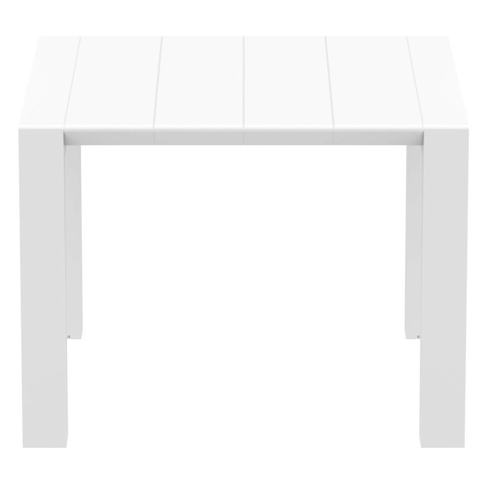 Vegas Dining Table 39 inch to 55 inch Extendable Table White