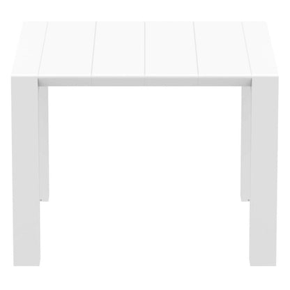 Vegas Dining Table 39 inch to 55 inch Extendable Table White