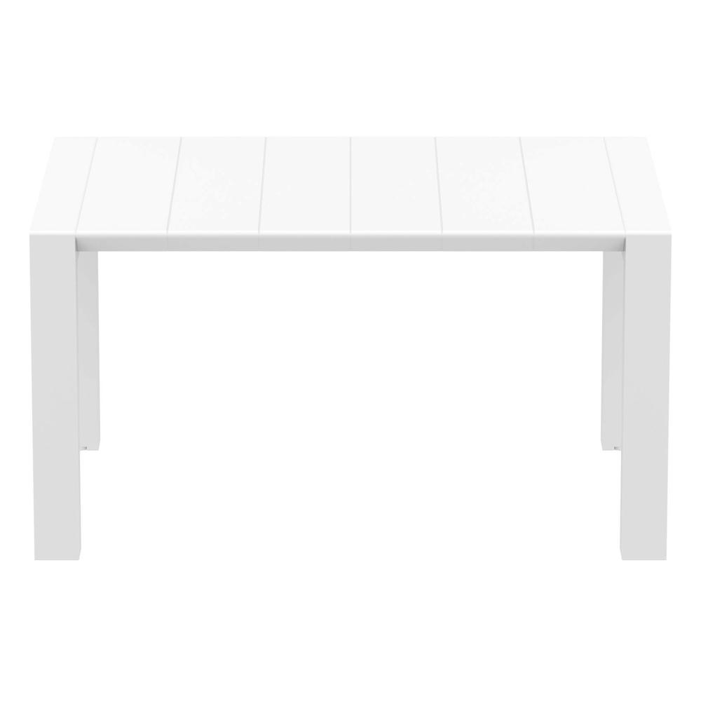 Vegas Dining Table 39 inch to 55 inch Extendable Table White