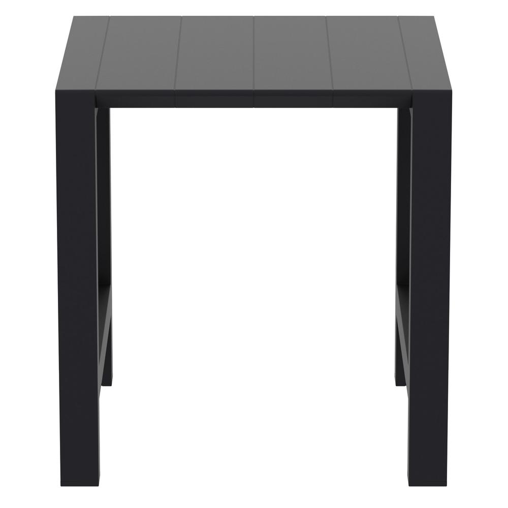 Vegas Bar Table 39 inch to 55 inch Extendable Table Black