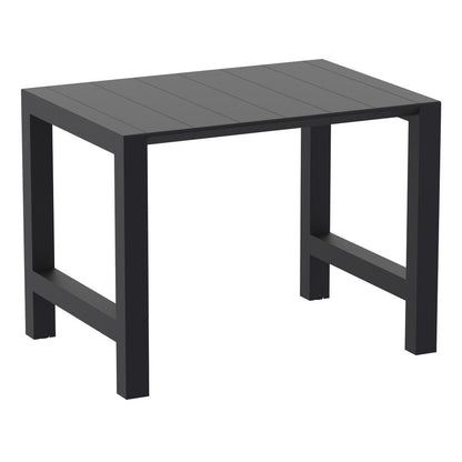 Vegas Bar Table 39 inch to 55 inch Extendable Table Black