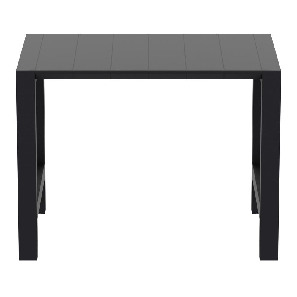 Vegas Bar Table 39 inch to 55 inch Extendable Table Black