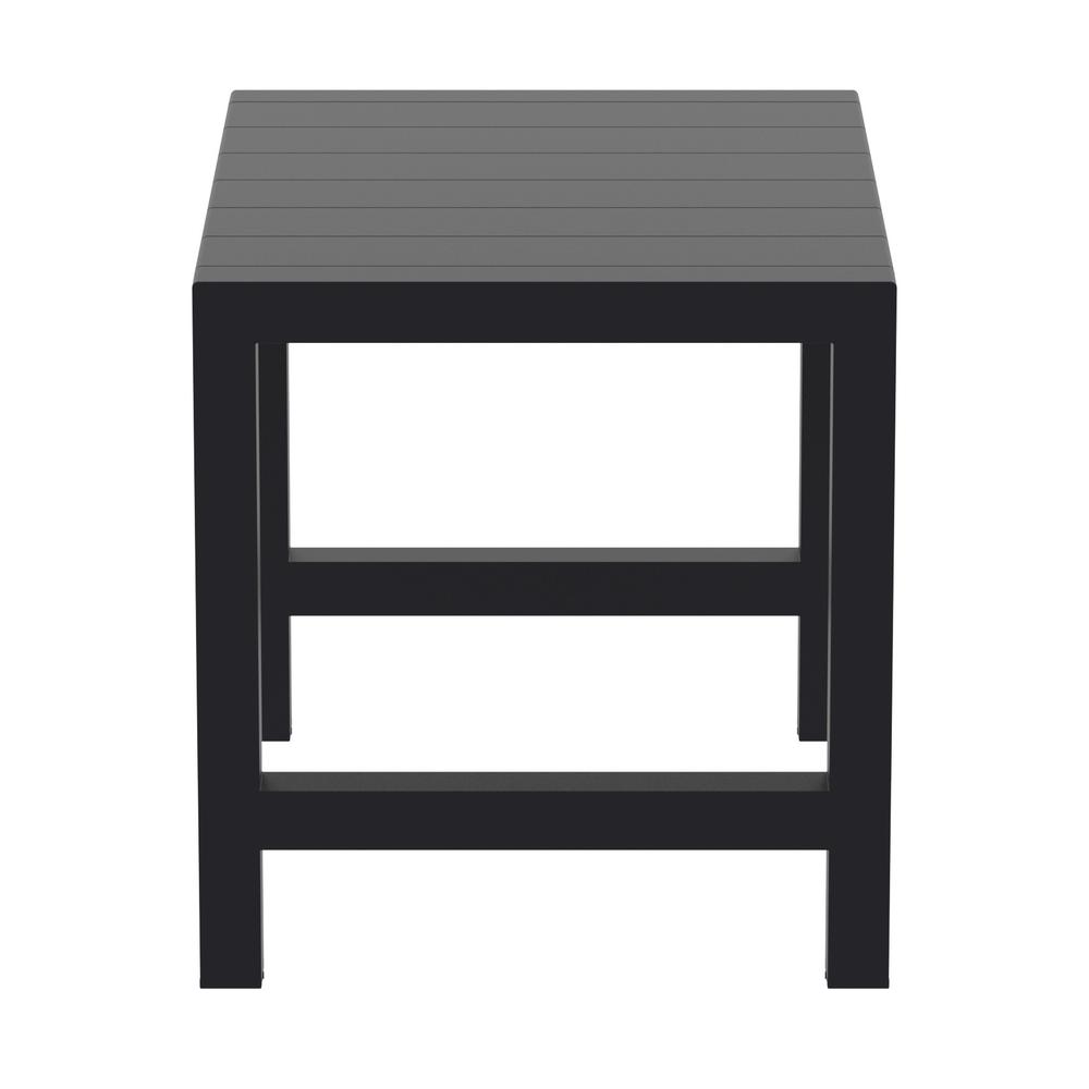 Vegas Bar Table 39 inch to 55 inch Extendable Table Black