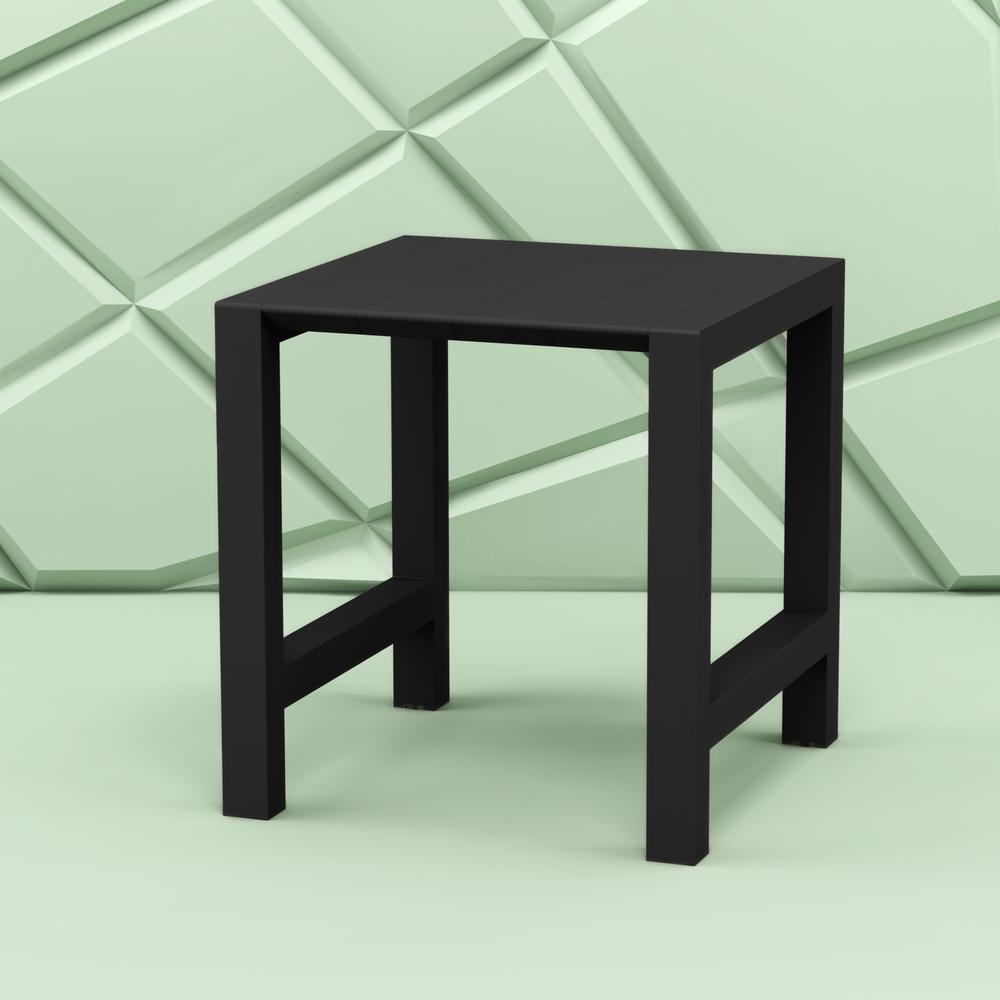 Vegas Bar Table 39 inch to 55 inch Extendable Table Black
