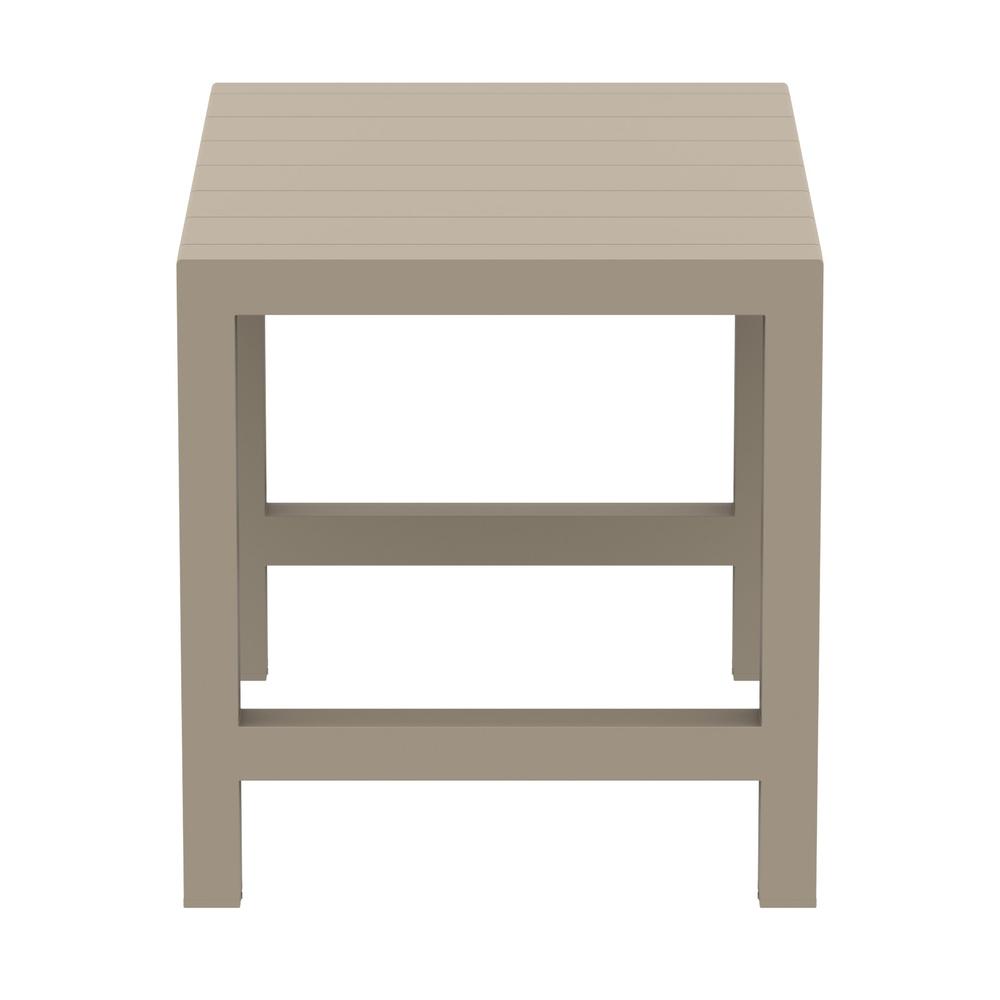 Vegas Bar Table 39 inch to 55 inch Extendable Table Taupe