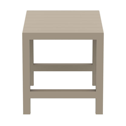 Vegas Bar Table 39 inch to 55 inch Extendable Table Taupe