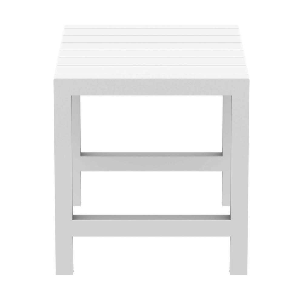 Vegas Bar Table 39 inch to 55 inch Extendable Table White