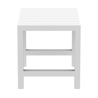 Vegas Bar Table 39 inch to 55 inch Extendable Table White