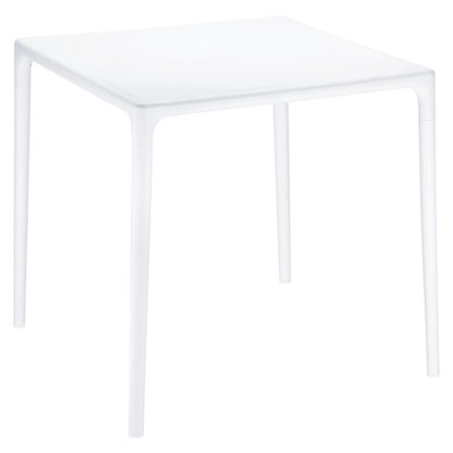 Square Dining Table, White, Belen Kox