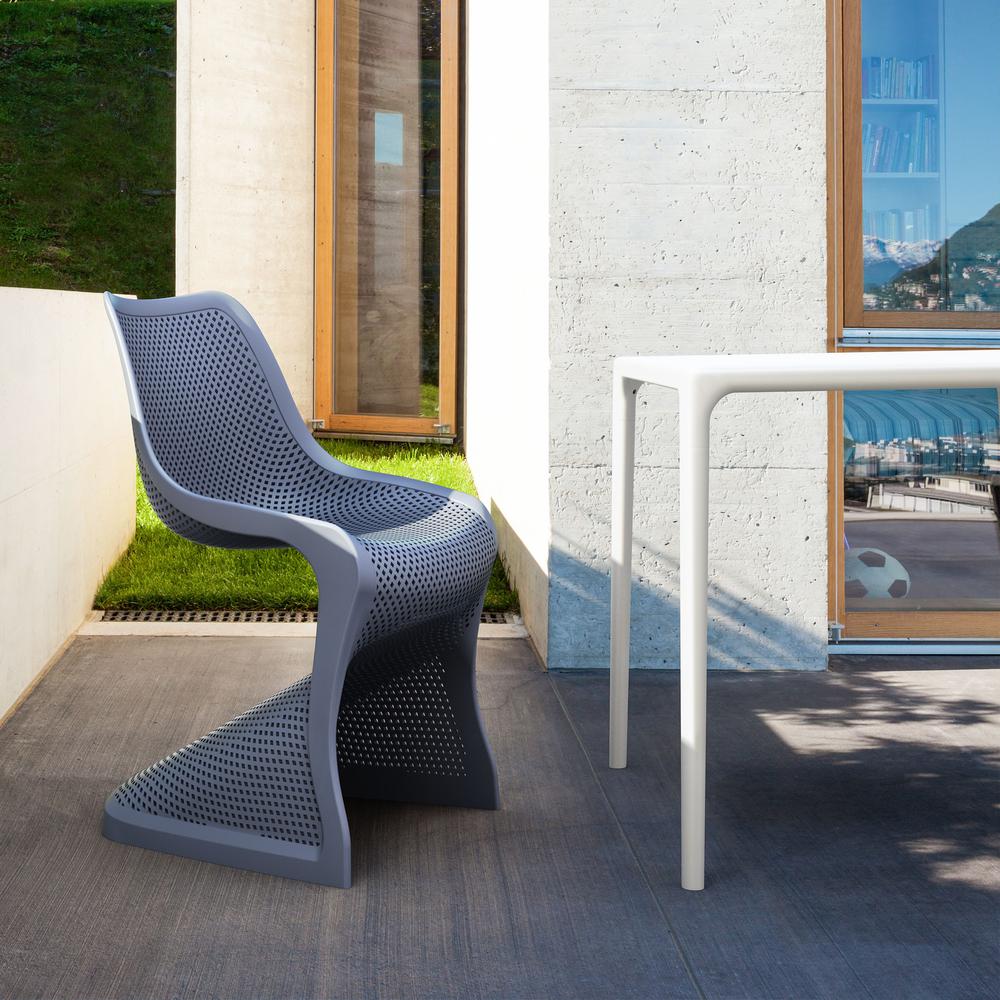 Square Dining Table, White, Belen Kox
