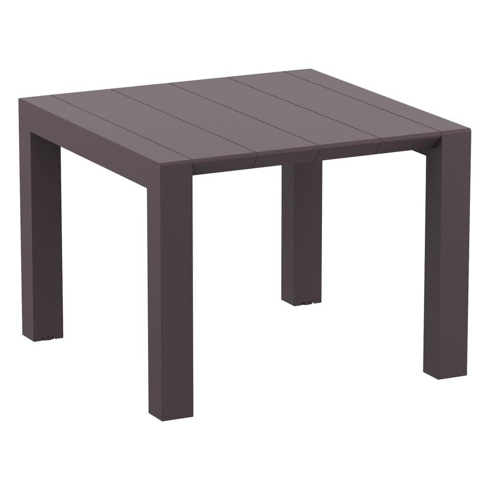 Daytona Extendable Dining Set 5 Piece Brown