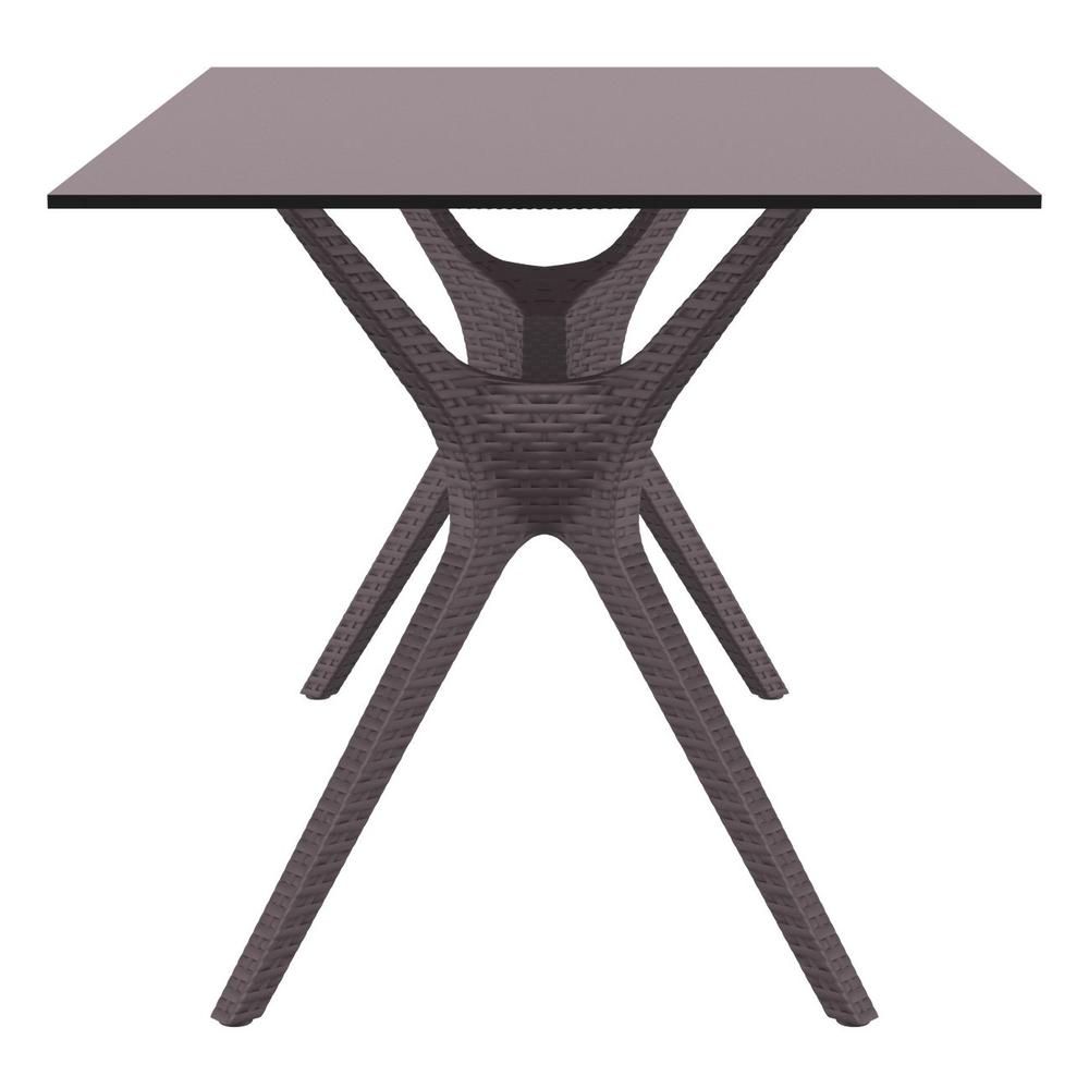 Ibiza Rectangle Table 55 inch Brown