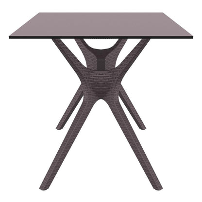Ibiza Rectangle Table 55 inch Brown