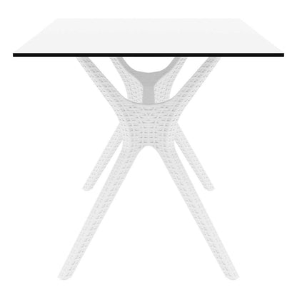 Ibiza Rectangle Table 55 inch White