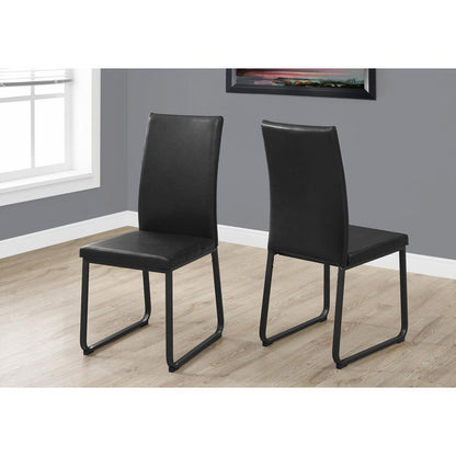 Dining Chair, Set Of 2, Side, Upholstered, Kitchen, Dining Room