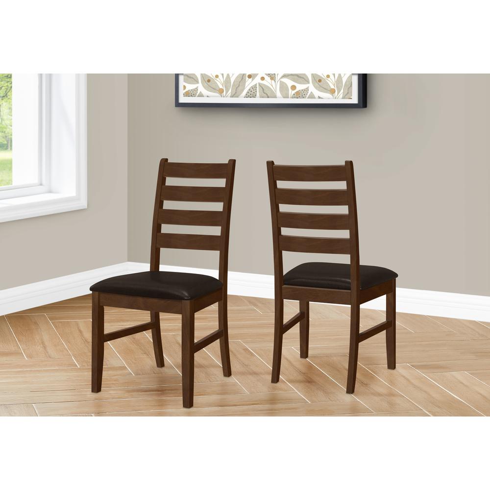Dining Chair, 37 Height, Set Of 2, Dining Room, Kitchen, Side, Upholstered