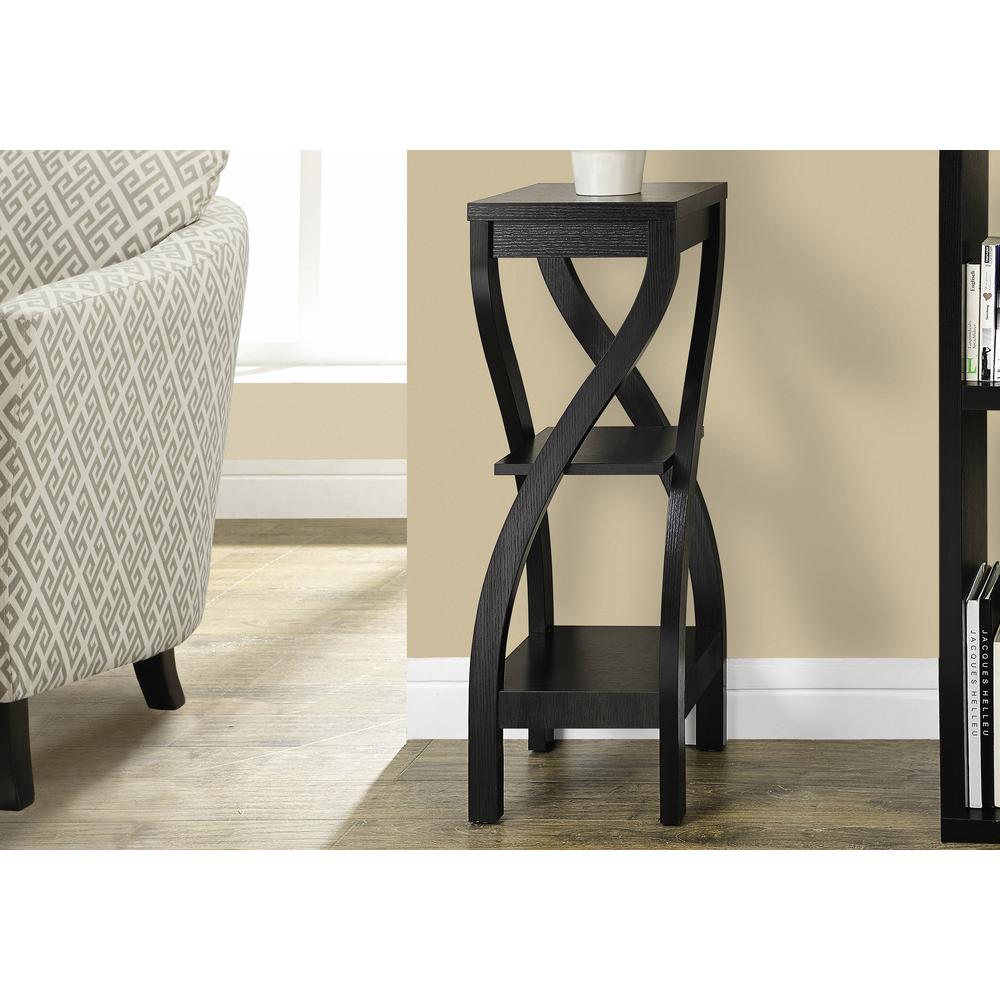 Accent Table, Side, End, Plant Stand, Square, Living Room, Bedroom