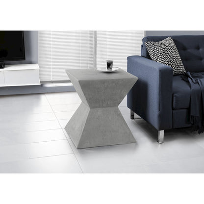 Accent Table, 25H, Side Table, End, Nightstand, Grey, Contemporary, Modern