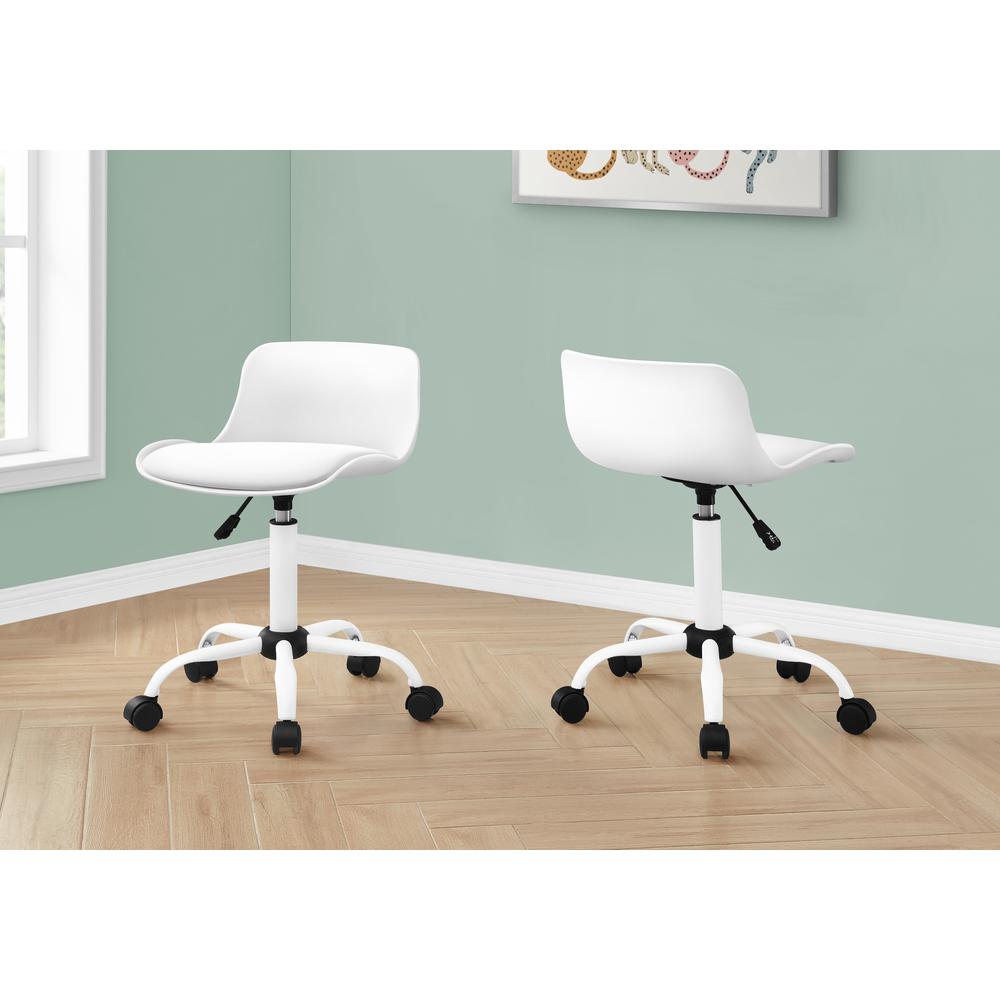 Office Chair, Adjustable Height, Swivel, Ergonomic, Computer Desk, Work