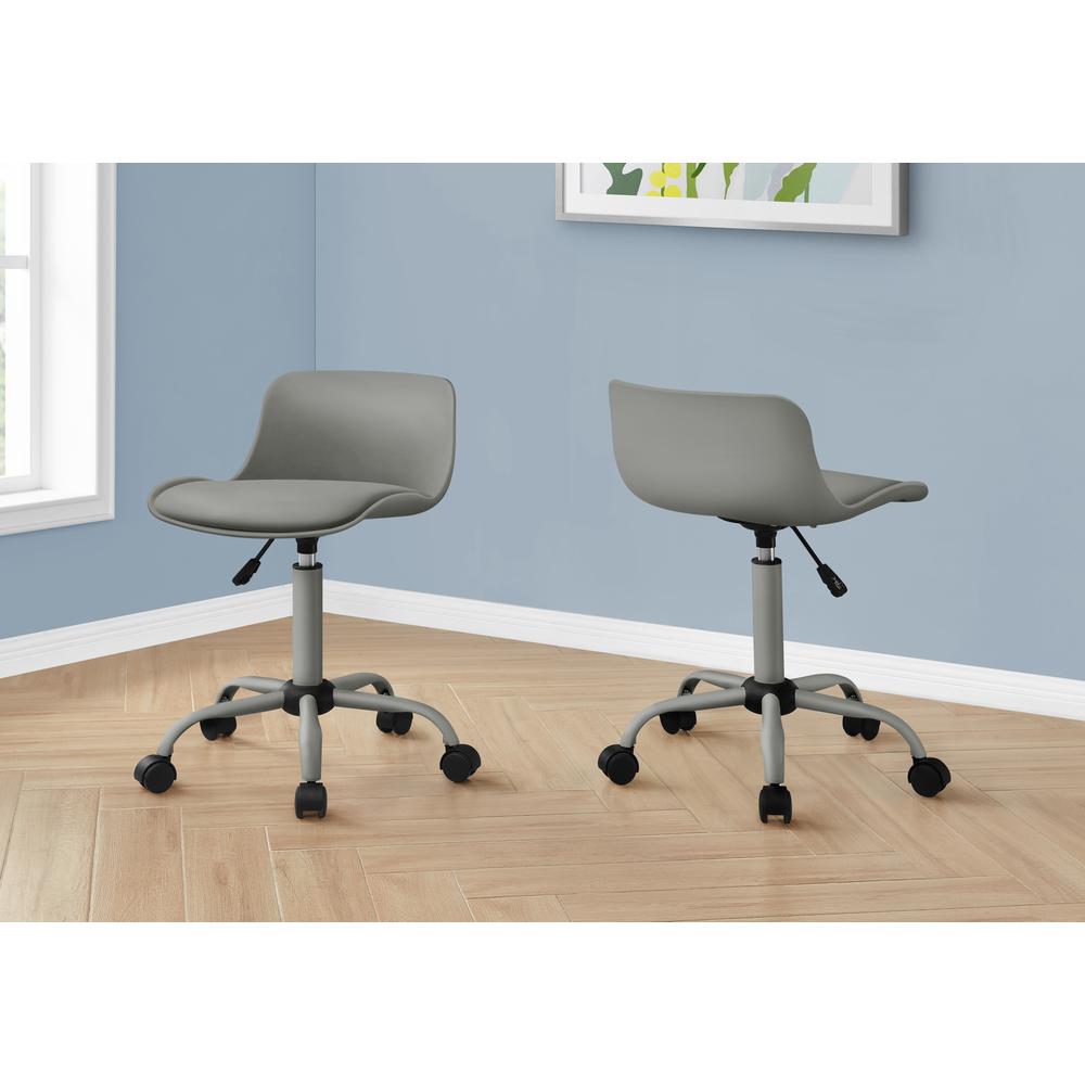 Office Chair, Adjustable Height, Swivel, Ergonomic, Computer Desk, Work
