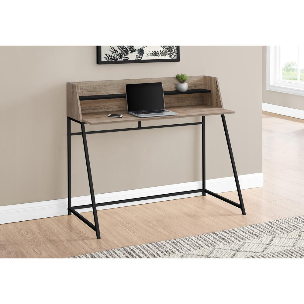 Computer Desk, Home Office, Laptop, Storage Shelves, 48L
