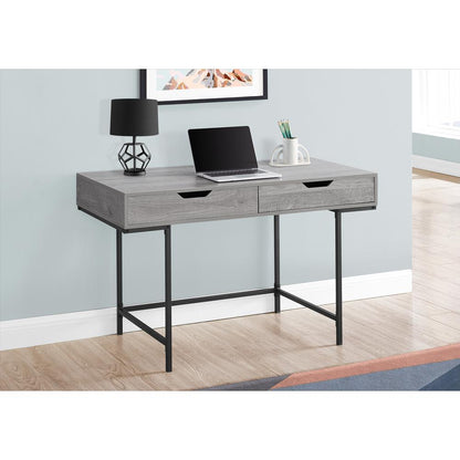Computer Desk, Home Office, Laptop, Storage Drawers, 48L