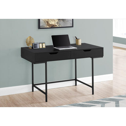 Computer Desk, Home Office, Laptop, Storage Drawers, 48L