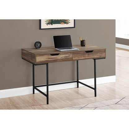 Computer Desk, Home Office, Laptop, Storage Drawers, 48L