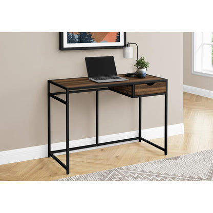 Computer Desk, Home Office, Laptop, Storage Drawer, 42L