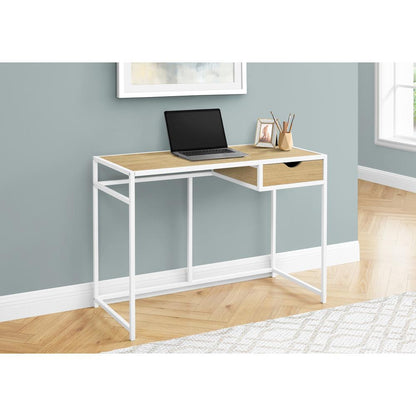 Computer Desk, Home Office, Laptop, Storage Drawer, 42L