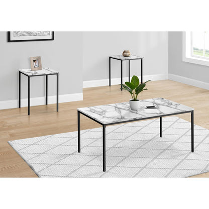 Table Set, 3pcs Set, Coffee, End, Black