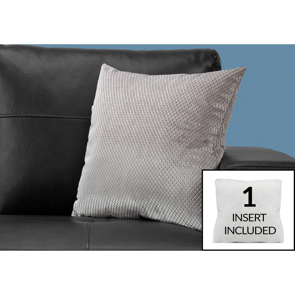 Pillows, 18 X 18 Square, Insert Included, Decorative Throw, Accent, Sofa