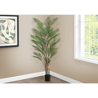 Artificial Plant, 83" Tall, Palm Tree, Decorative, Floor, Indoor