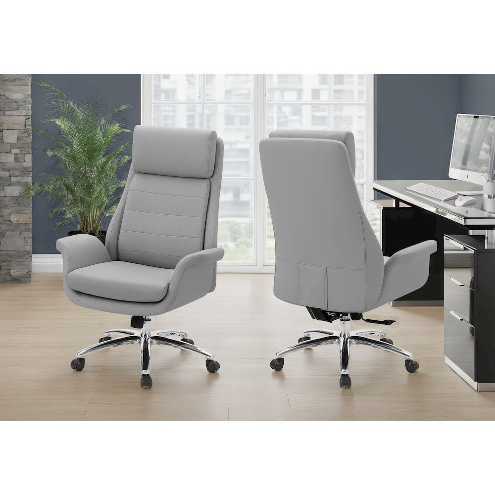 Office Chair, Adjustable Height, Armrests, Ergonomic, Swivel, Computer Desk