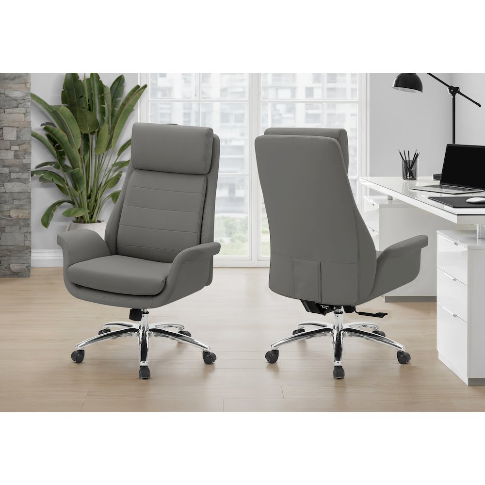 Office Chair, Adjustable Height, Armrests, Ergonomic, Swivel, Computer Desk