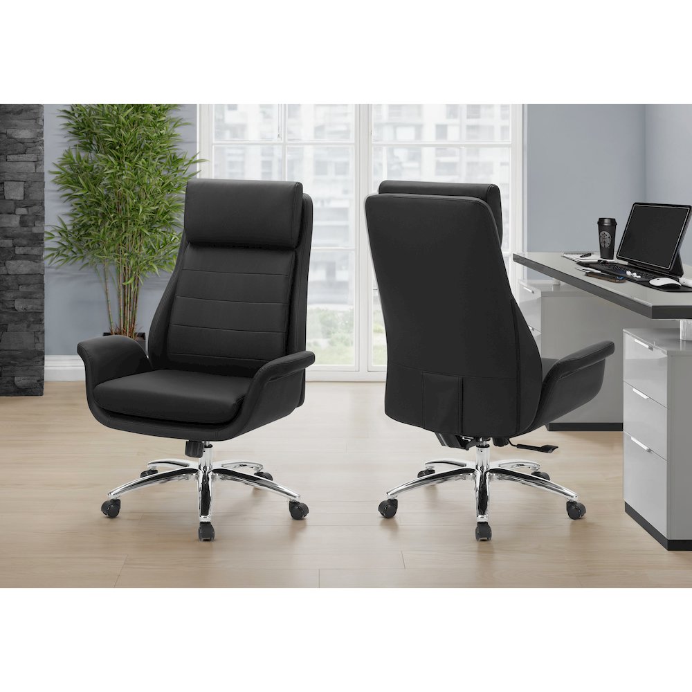 Office Chair, Adjustable Height, Armrests, Ergonomic, Swivel, Computer Desk