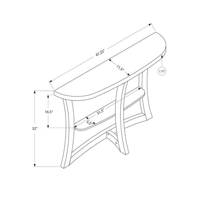 Accent Table, Console, Entryway, Narrow, Sofa, Living Room, Bedroom