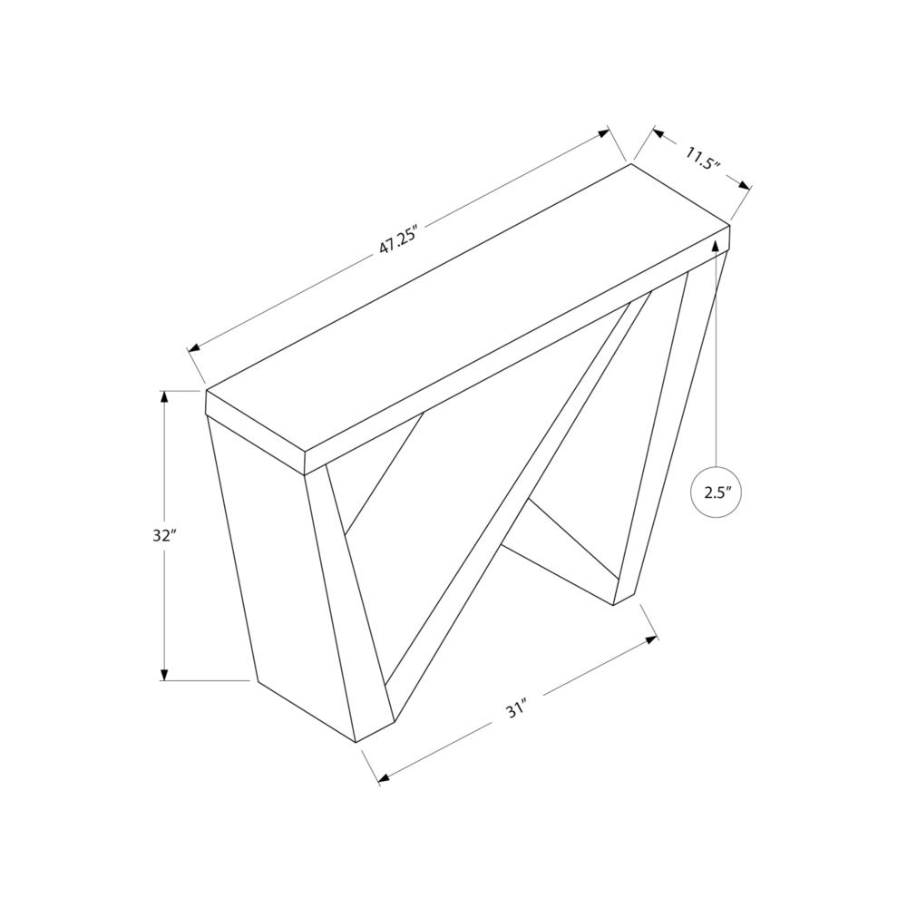 Accent Table, Console, Entryway, Narrow, Sofa, Living Room, Bedroom
