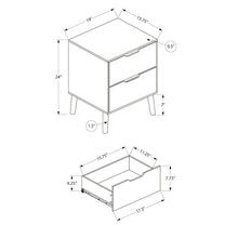 Accent Table,  Living Room, Natural Laminate, Modern, Contemporary