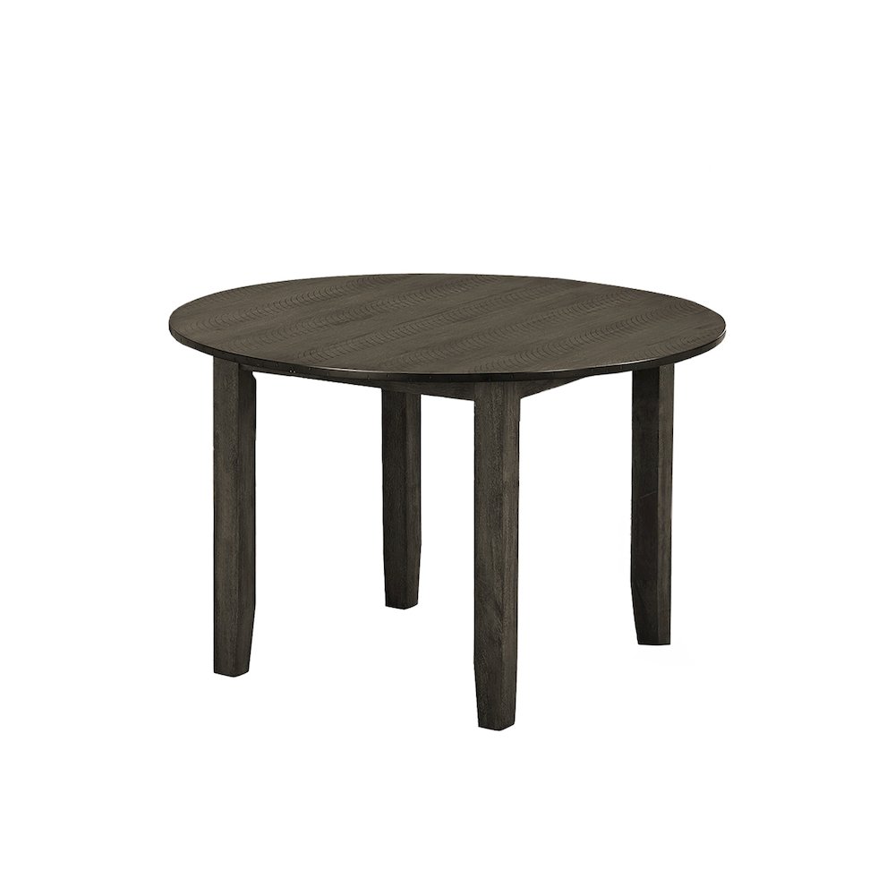 Dining Table, 48"" Round, Veneer Top, Grey Veneer